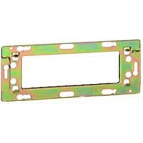 Legrand 074806 - OLD MOSAIC SCREW Bracket - for HORIZONTAL MOUNTING - 6 Modules