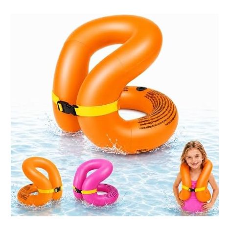Bouée Enfant 3-6 Ans – Gonflable Inflateable pour Piscine, Sécurité et Flottabilité Ajustable, Convient 19–30 kg, Jeux Aquatiques Été (1/5)