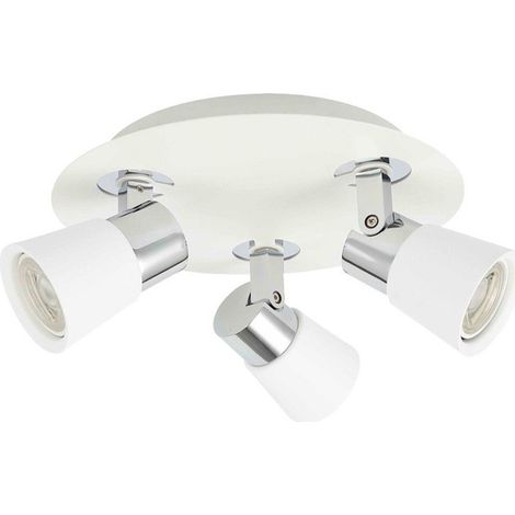 Plafonnier GU10 IRIS blanc CROMO CR 25-135-03-000