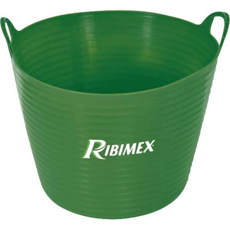 Bac Souple Rond 42L - Avec Poignées - Pratique et Flexible - Rangement Optimal - D-Work (1/2)
