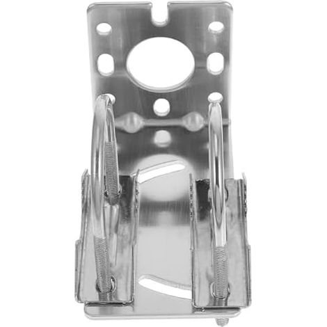 Support D’Antenne Extérieur en Alliage D’Aluminium Réglable Fixation Murale L pour Mât Résistant aux Intempéries Installation Antenne Parabolique Omnidirectionnelle -