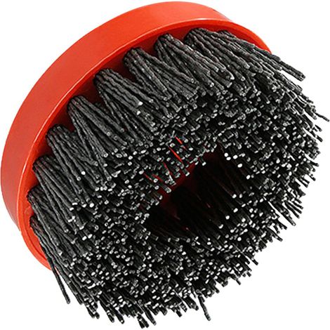 Accessoire De Brosse Abrasive De Meulage De 4 Pouces Pour Le Grain De Remplacement De Marbre De Pierre De Granit 120 (1/5)
