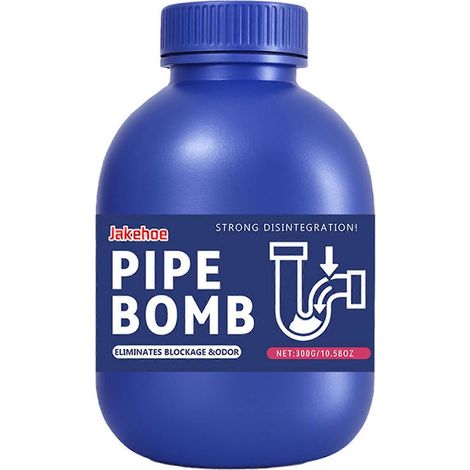 Poudre déboucheuse puissante à action rapide pour douche (1/4)