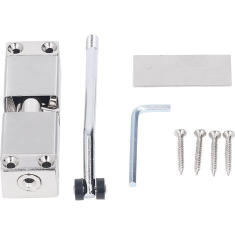 Fermeture de porte automatique en aluminium moulé et acier laminé à froid, amortisseur pour porte en bois d'hôtel. (1/5)