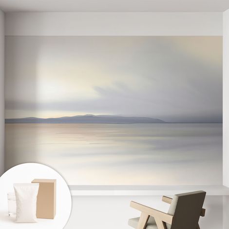 Carta Da Parati Non Tessuto - Decorazione Da Muro - Traspirante - Con Motivo - Per Camera Da Letto Cucina Paesaggio armonioso 152x104 cm (1/5)