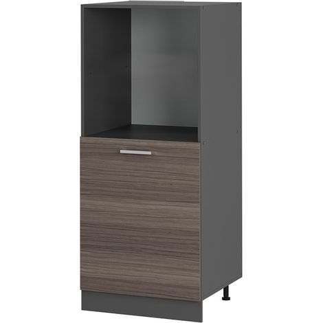 Herdumbauschrank R-Line, Edelgrau, 60 cm, Vicco