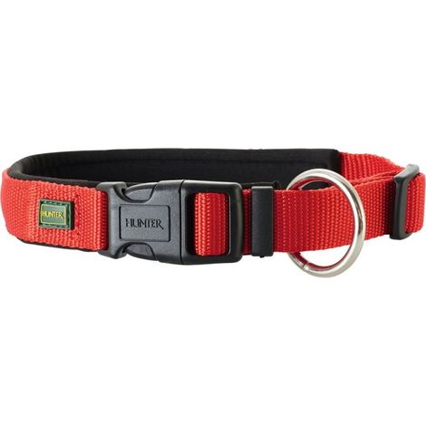 Collier pour Chien Hunter Neopren Vario Rouge (30-35 cm) (1/3)