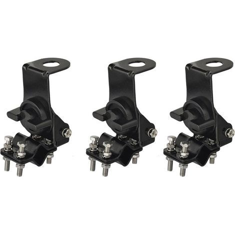 Compatible avec 3 antennes CB pour véhicules, pouvant être fixées aux rétroviseurs, pare-chocs, toits ou supports de poteau. Convient aux voitures, camions, radios CB et bandes VHF/UHF. (1/3)