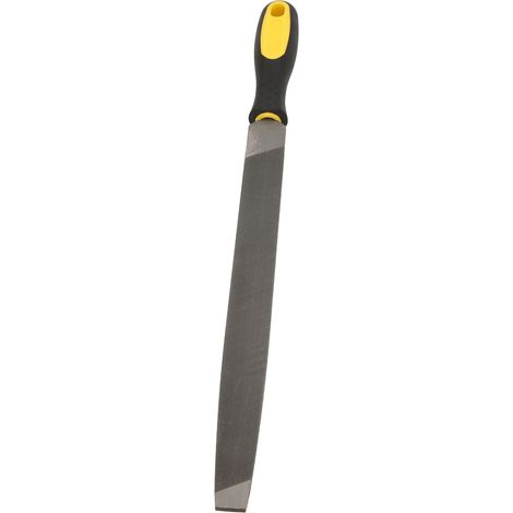 Lime à aiguiser en acier à outils au carbone T12, haute dureté, avec manche antidérapant, 37 cm (1/5)