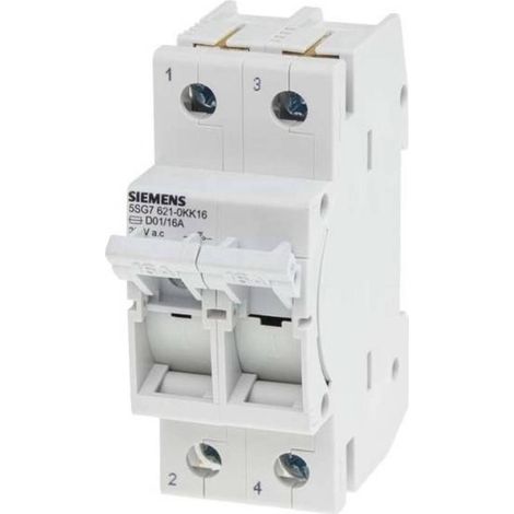 Siemens 5SG76210KK16 Sezionatore a fusibili Misura fusibile = D01 16 A 400 V 1 pz. (1/3)