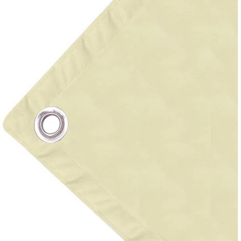 Maison Exclusive - Toldo para balcón tela oxford 90x600 cm crema (1/4)