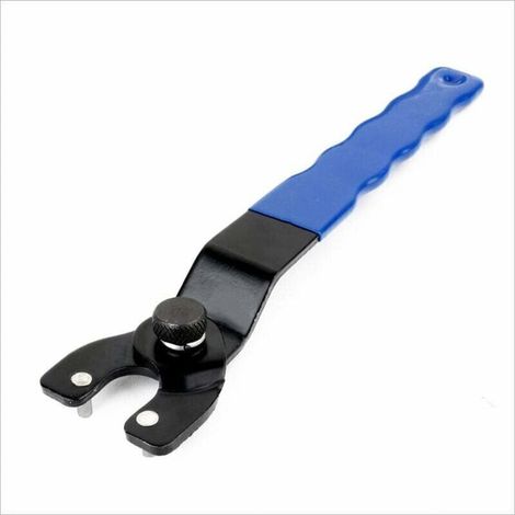 Clé universelle de 8 à 50 mm pour meuleuse d'angle - Clé à broche réglable avec poignée en plastique - Outil de réparation domestique pour meuleuse d'angle, machine de coupe (1/4)
