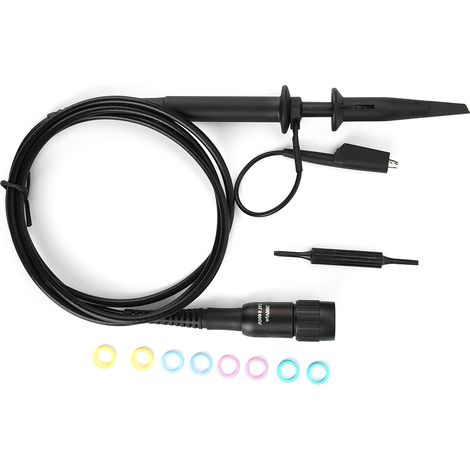 Sonde oscilloscope haute tension universelle UT-V23 100:1, kit accessoires de remplacement pour mesure précise, compatible avec la plupart des oscilloscopes, pointe de test robuste, faible atténuation (1/5)