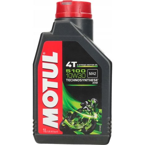 1l Kanister motul 10w-30 5100 Technosynthese Öl neu für Motorrad