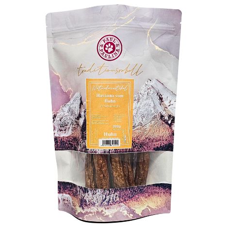 Saucisses de poulet au thym et aux graines de chia 200 g Friandises saines pour chien Favorise la digestion et un pelage brillant Paul & Paulina (1/4)