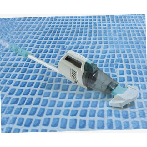 Intex Aspiratore Pulitore Vacuum Ricaricabile per Spa Idromassaggio e Piscine Fuori Terra Art. 28628 - Intex Aspiratore Pulitore Vacuum Ricaricabile per Spa Idromassaggio e Piscine Fuori Terra Art. 2