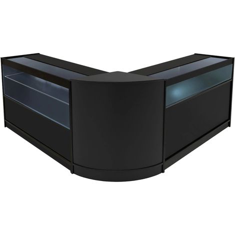 Adonis LED Shop Counter Set B1200, C1200 & CM60 - Black (1/5)