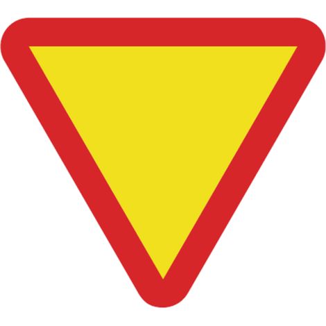 Señales viales de PVC Triangulo, 500x 500 mm SEKURECO (1/2)