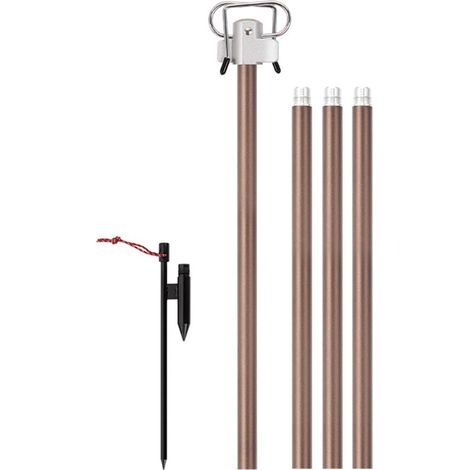 Support de lampe pliable en alliage d'aluminium pour camping (1/5)