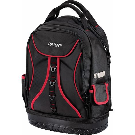 Sac à dos à outils 15 compartiments – Nylon haute qualité – Compartiment pour ordinateur 13,3' – Fond plastique renforcé – 360 x 170 x 440 mm – Parat - 5990830991