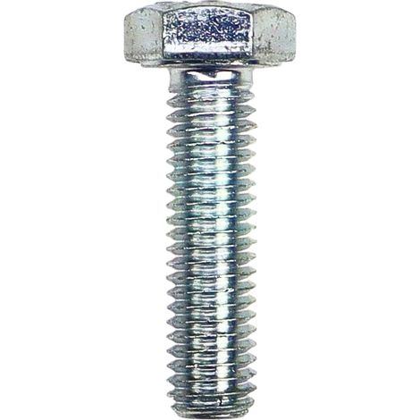 Coppa dell'olio con bullone a testa esagonale a filettatura completa M8x30 classe 8.8 DIN 933 zincata bianca 54212103 (1/3)
