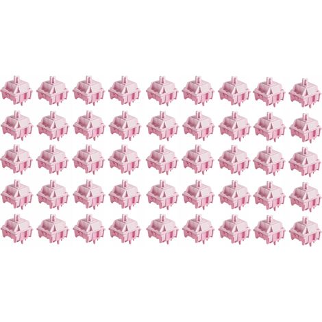 Interrupteurs Akko Stellar Rose (45 pièces) pour clavier mécanique (1/2)