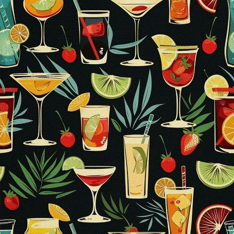 Décorations d'extérieur Oxford - Motif Cocktail  DX8729 (1/5)