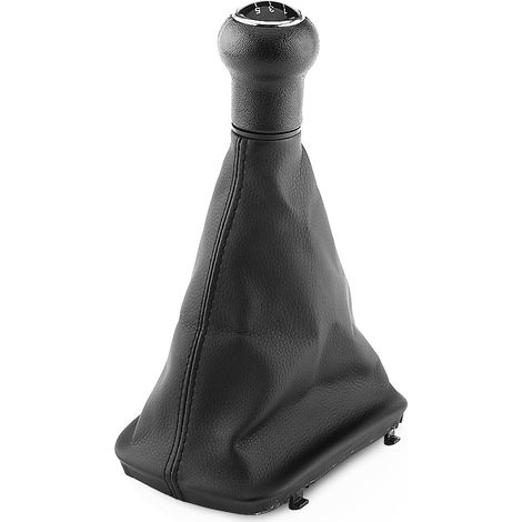 Ghetta pomello cambio, cuffia levetta nera antiusura sostituzione 5 velocità per auto A6 C5 A4 B5 A8 D2 1998-2000