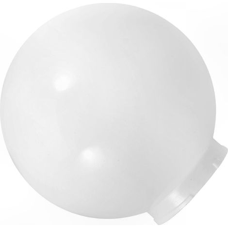 Abat-jour sphérique en acrylique pour luminaire extérieur, pièce de rechange universelle, couvercle de protection résistant aux intempéries, design moderne, facile à installer, remplacement idéal pour (1/5)