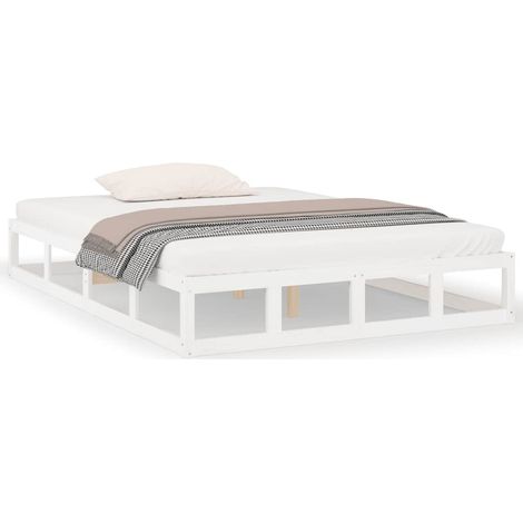 Maison Exclusive - Estructura de cama de madera maciza 140x200 cm