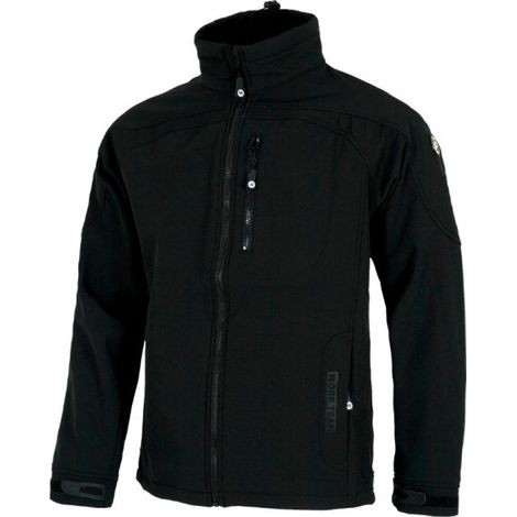 Chaqueta Workshell repelente al agua y antidesgarro WORKTEAM Sport S9010 XXL Negro