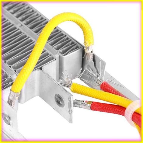 Chauffage électrique en céramique 12V 400W, isolation thermostatique, chauffage PTC (1/4)