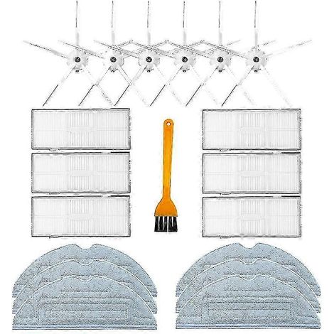 Chiffons de nettoyage latéraux avec filtre HEPA pour Xiaomi Roborock S7 T7s T7s Plus( ) (1/5)
