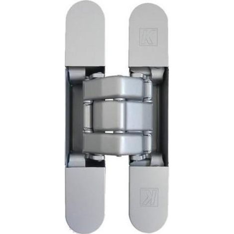 bisagra invisible karakter k8080 cromo satinado  reg.3d, 80kg/2b, 100kg/3b, sp.min-40mm. (1/3)