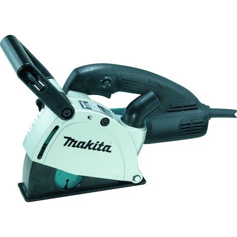 Makita – Rainureuse à béton filaire 1400W SG1251J – Profondeur de coupe 30mm – Largeur de coupe 30mm – Disque 125mm pour béton armé