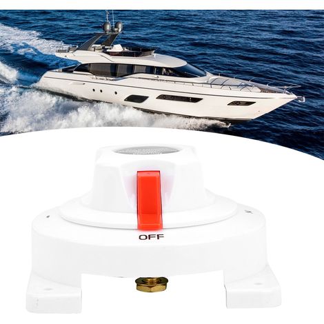 Interrupteur de batterie marine 36 V 300 A avec bouton marche/arrêt et distribution - Accessoire pour yacht (1/5)