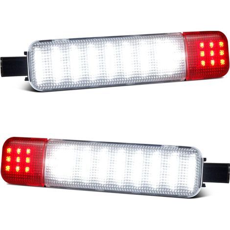 Éclairage de porte intérieur LED pour panneau de porte, éclairage de courtoisie, voyant d'avertissement compatible avec Silverado/Sierra 1500 1999-2006 2001-2006 3500 2500 HD 1999-2006 Yukon 1995-1999 (1/5)