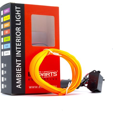 EPAL2M LED ARANCIONE IN FIBRA OTTICA, 2 METRI (1/4)