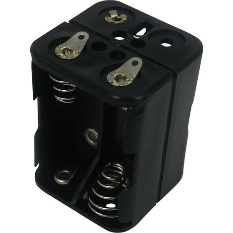 Porte-pile 4 x RS PRO N ( Prix pour 1 ) (1/2)