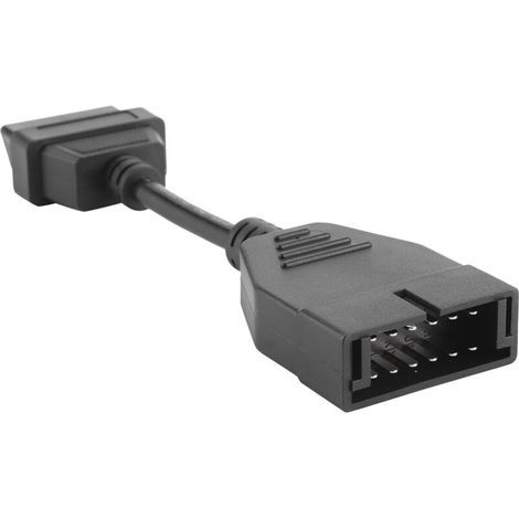 Câble de connexion professionnel pour diagnostic automobile, adaptateur 12 broches mâle vers 16 broches femelle OBD (1/5)