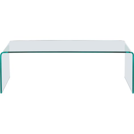 Table basse en verre L110cm - Transparent - NIDO (1/5)