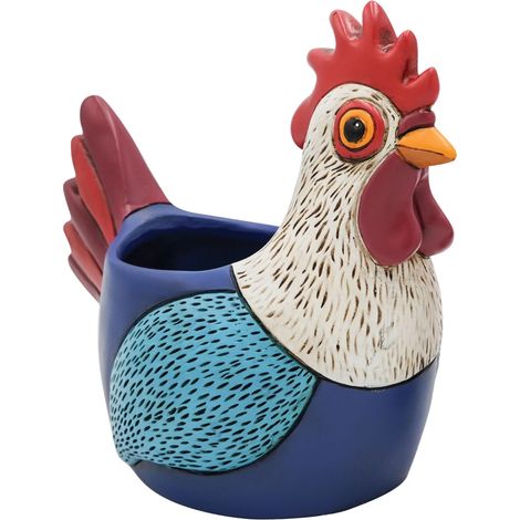Cache pot coq par Allen Designs (1/2)