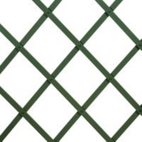 Traliccio estensibile plastica verde 100x300 - biacchi ettore