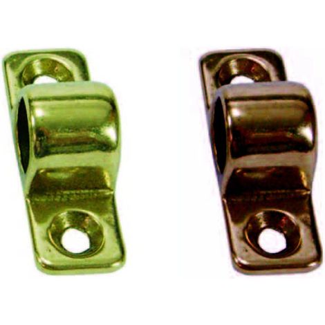 Incontro piano per cricchetto sopraluce - Specifiche: ottone lucido - 10 pz