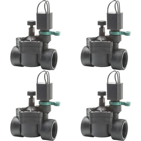 Électrovanne Rain RN 150 24 V 3/4" avec régulateur de débit (lot de 4)  Offre exclusive