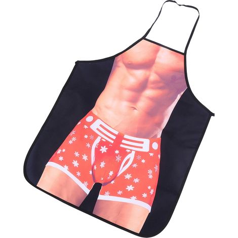 Tablier imperméable 3D amusant - Homme de gym (1/5)