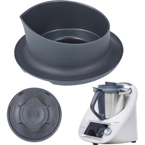 [NIEMALS VERWENDET] Messbecher für Thermomix TM6 TM5, Messkappe kompatibel mit Thermomix, abnehmbarer Messbecher mit Skala für Thermomix TM5/TM6, Lebensmittel-Messbecher-Zubehör für Thermomix