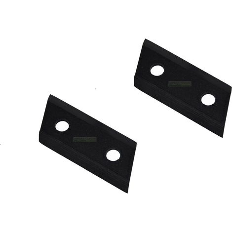 2 X 8 CM lame de broyeur / déchiqueteur à bois pour AL-KO / MTD chipper H-1100 1300 1600 3200 / 325030 102650