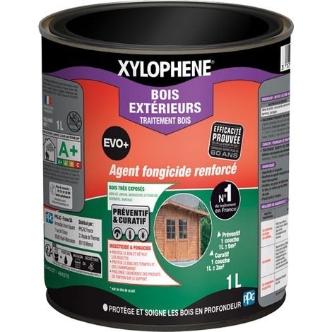 XYLOPHENE EVO+ SP 1 L Traitement bois extérieur insecticide fongicide prêt à l'emploi (1/3)