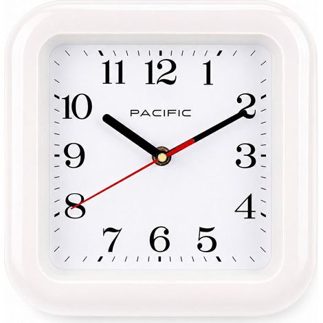Reloj de pared blanco Pacific PCZ-203 (1/2)